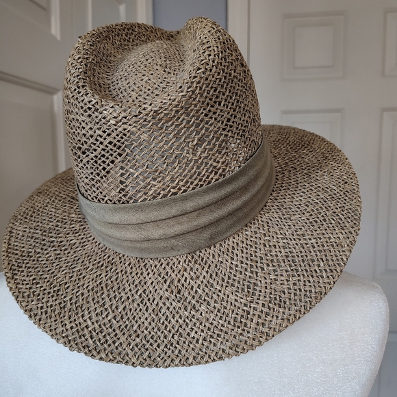 Dorfman Pacific Scala Twisted Seagrass Safari Sun Hat Lightweight Unisex S/M - Picture 4 of 11